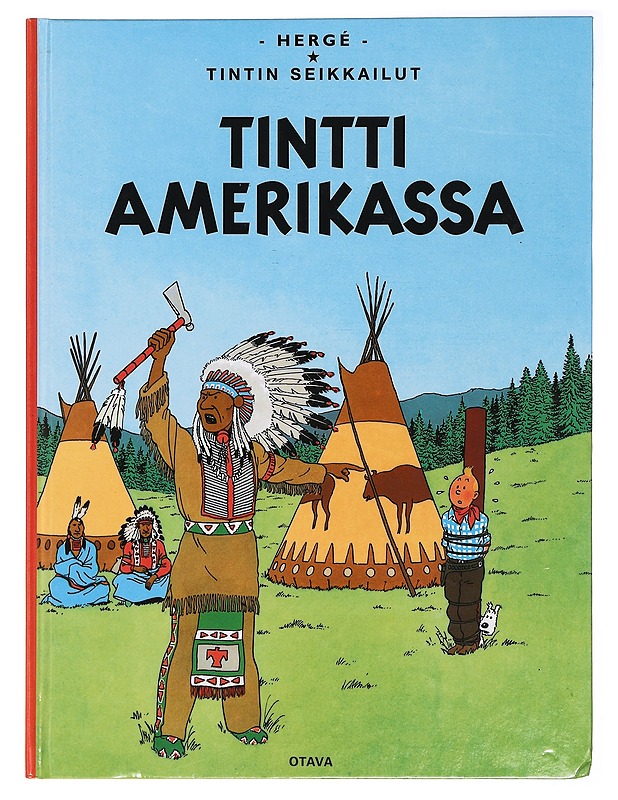 Tintti Amerikassa - Hergé - Sarjakuvat - 10105394803 - 0