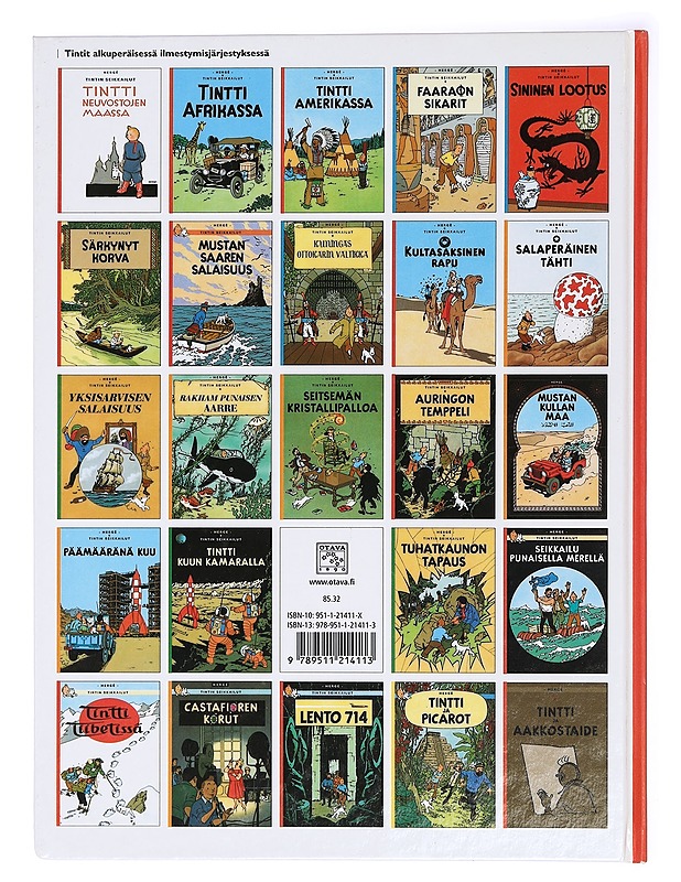 Tintti Amerikassa - Hergé - Sarjakuvat - 10105394803 - 1