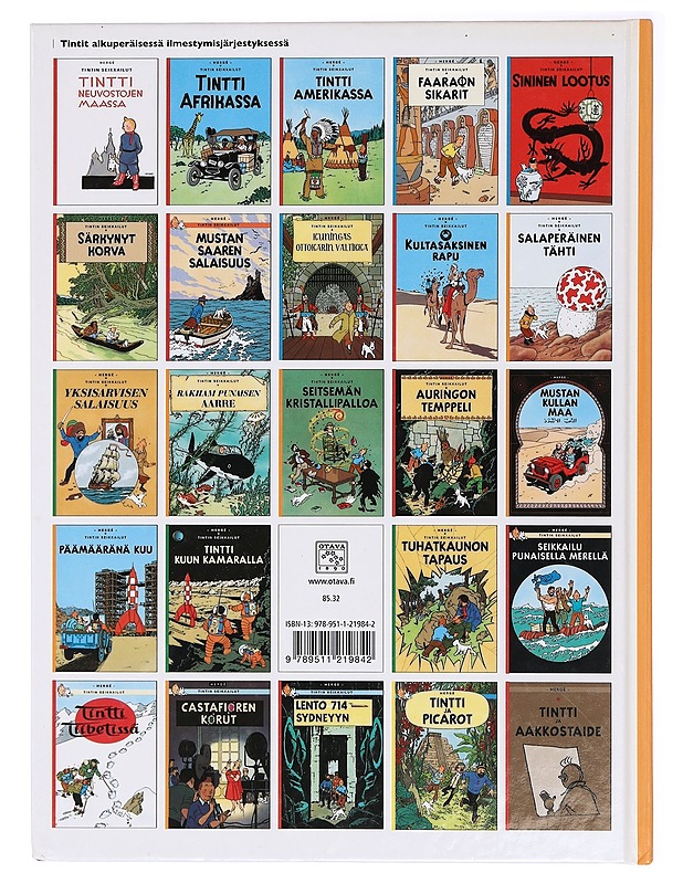 Mustan kullan maa - Hergé - Sarjakuvat - 10105394804 - 1
