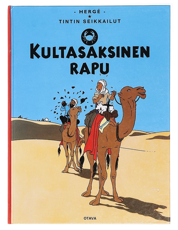 Kultasaksinen rapu - Hergé - Sarjakuvat - 10105394805 - 0