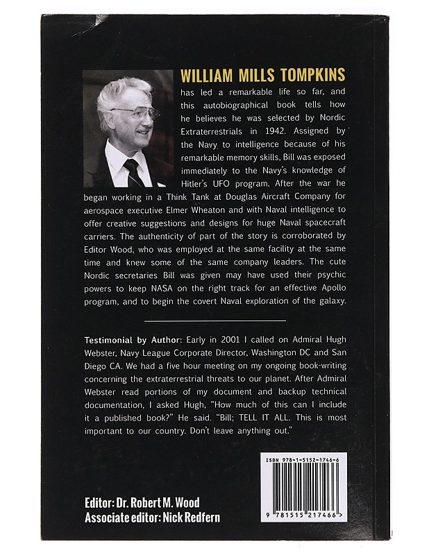 Selected by Extraterrestrials - William Mills Tompkins - Tietokirjat ja oppaat - 10105394836 - 1