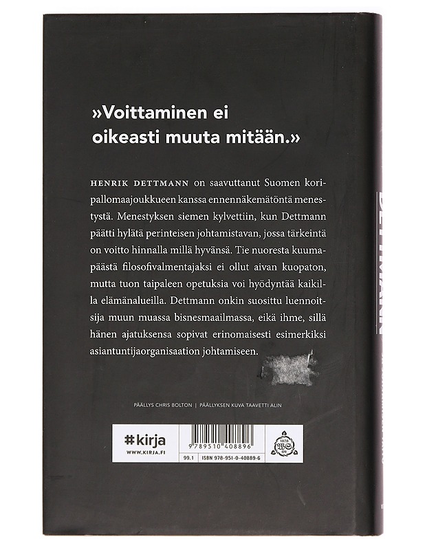 Dettmann ja johtamisen taito - Saska Saarikoski - Elämäkerrat ja muistelmat - 10105394846 - 1