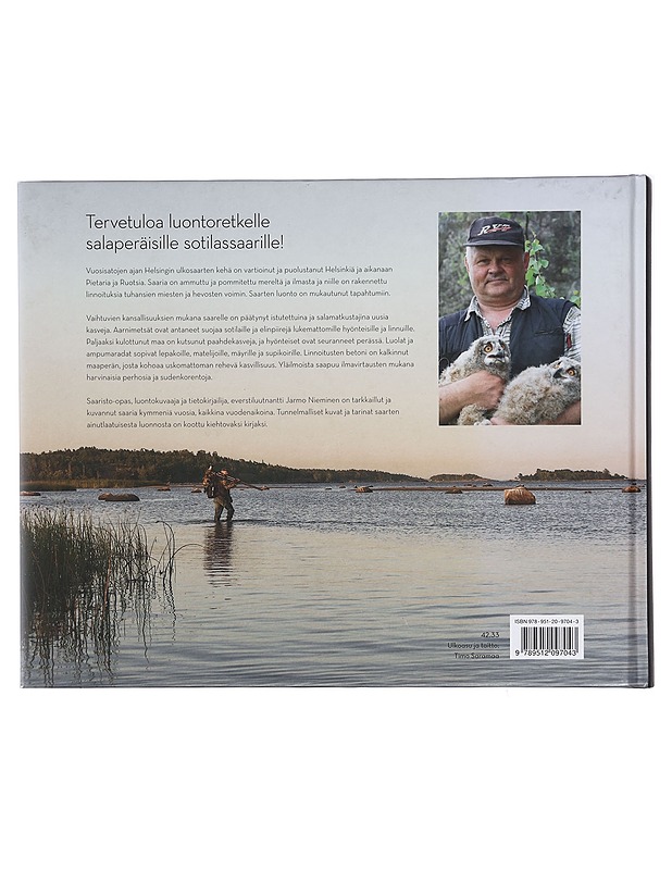 Aarresaaret : Helsingin saariston uskomaton luonto - Nieminen, Jarmo - Historiakirjat - 10105394866 - 1