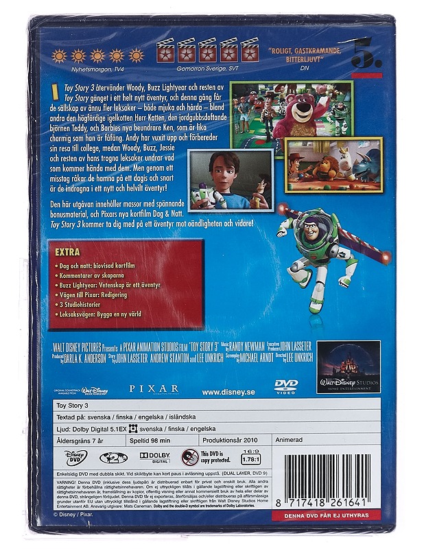 Toy Story 3 - DVD - DVD-elokuvat - 10105394877 - 1