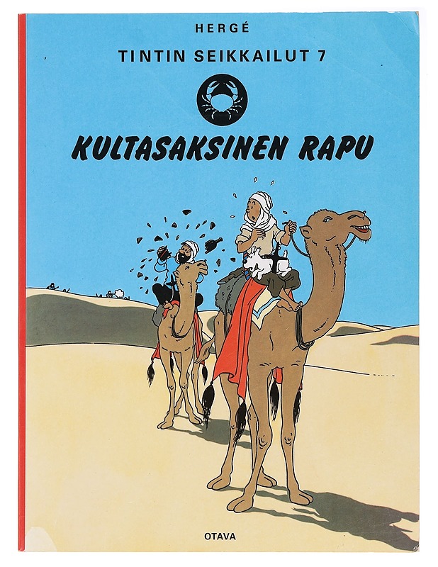 Kultasaksinen rapu - Hergé - Sarjakuvat - 10105394883 - 0