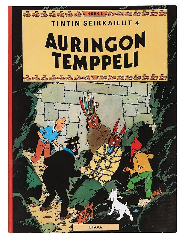 Auringon temppeli - Hergé - Sarjakuvat - 10105394884 - 0