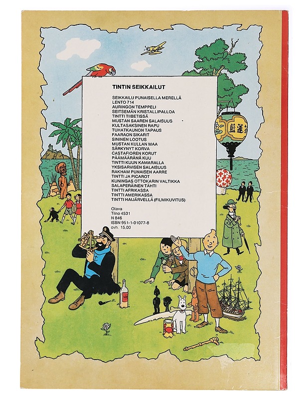 Seikkailu Punaisella merellä - Hergé - Sarjakuvat - 10105394891 - 1