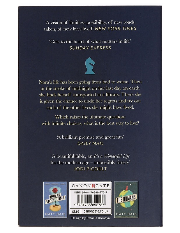 The Midnight Library - Matt Haig - Romaanit ja novellit - 10105394892 - 1