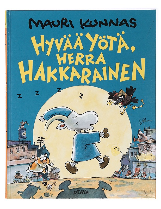 Hyvää yötä, herra Hakkarainen - Kunnas, Mauri - Lastenkirjat - 10105394922 - 0