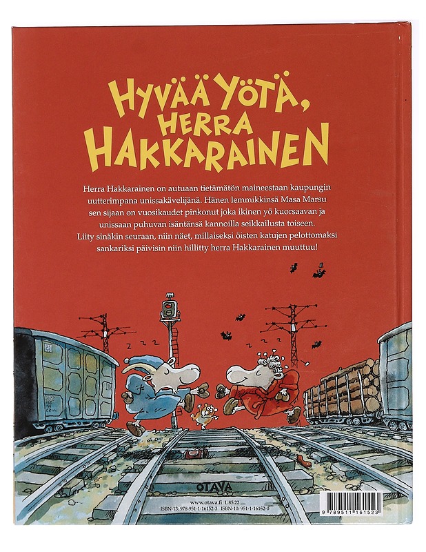 Hyvää yötä, herra Hakkarainen - Kunnas, Mauri - Lastenkirjat - 10105394922 - 1
