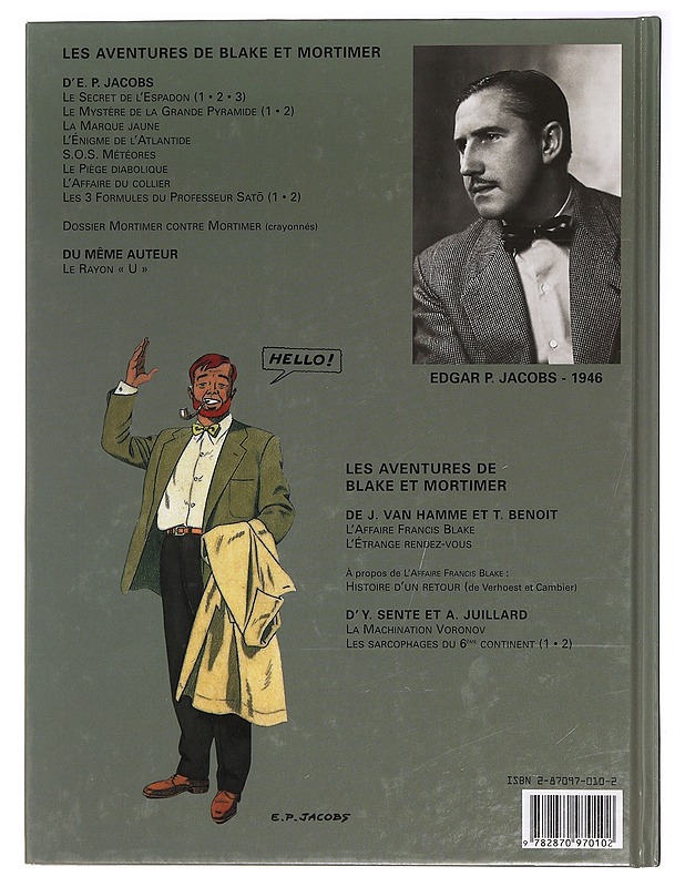La marque jaune - Edgar P. Jacobs - Sarjakuvat - 10105394935 - 1