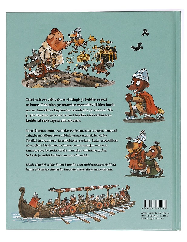 Viikingit tulevat! - Kunnas, Mauri - Lastenkirjat - 10105394941 - 1