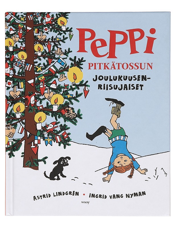 Peppi Pitkätossun joulukuusenriisujaiset - Lindgren, Astrid - Lastenkirjat - 10105394942 - 0