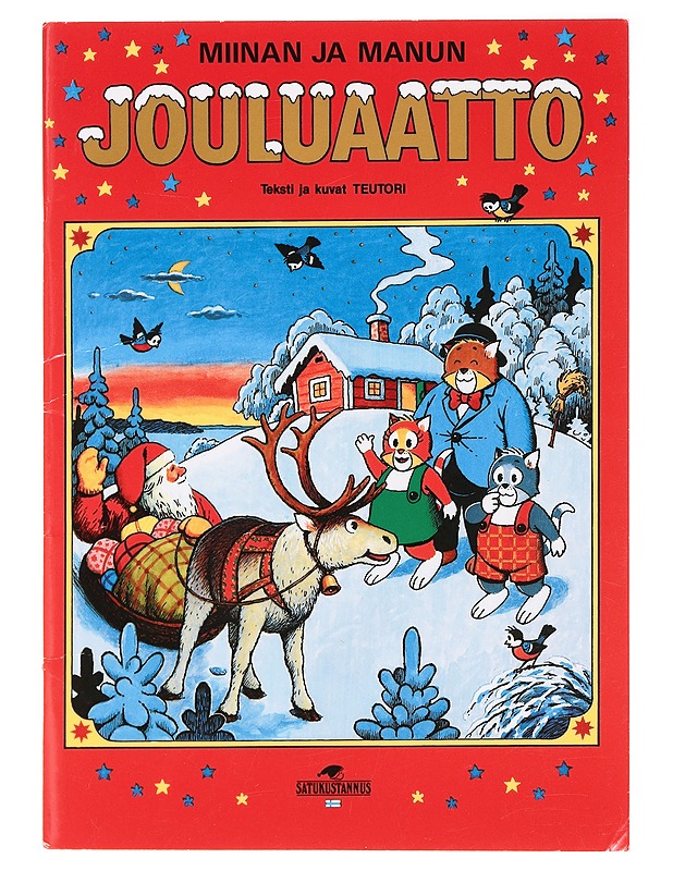 Miinan ja Manun jouluaatto - Teutori - Lastenkirjat - 10105394969 - 0