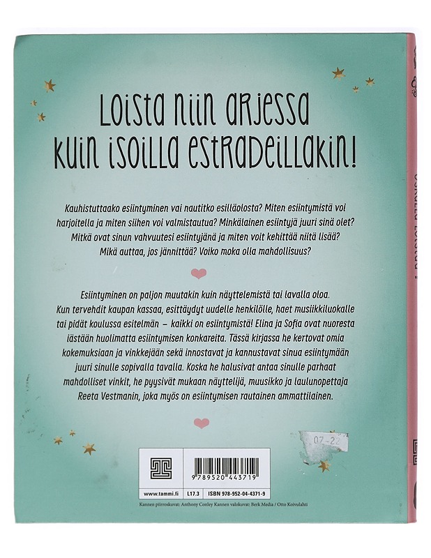 Uskalla loistaa! - Elina ja Sofia - Nuorten kirjat - 10105394972 - 1