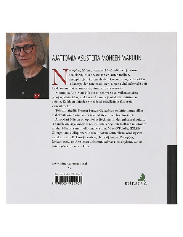 Neulo pipot, käsineet, sukat! - Nilsson, Ann-Mari - Käsityökirjat - 10105395019 - 1