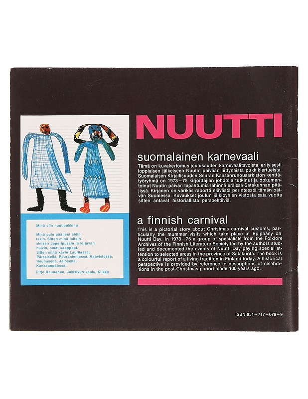 Nuutti - suomalainen karnevaali = Nuutti - a Finnish carnival - Bregenhøj, Carsten - Historiakirjat - 10105395028 - 1