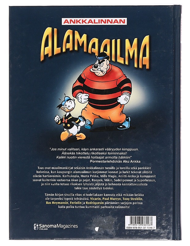 Ankkalinnan alamaailma - Sarjakuvat - 10105395059 - 1