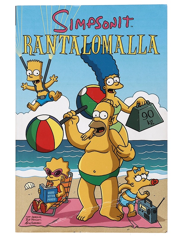 Simpsonit : rantalomalla - Groening, Matt - Sarjakuvat - 10105395081 - 0