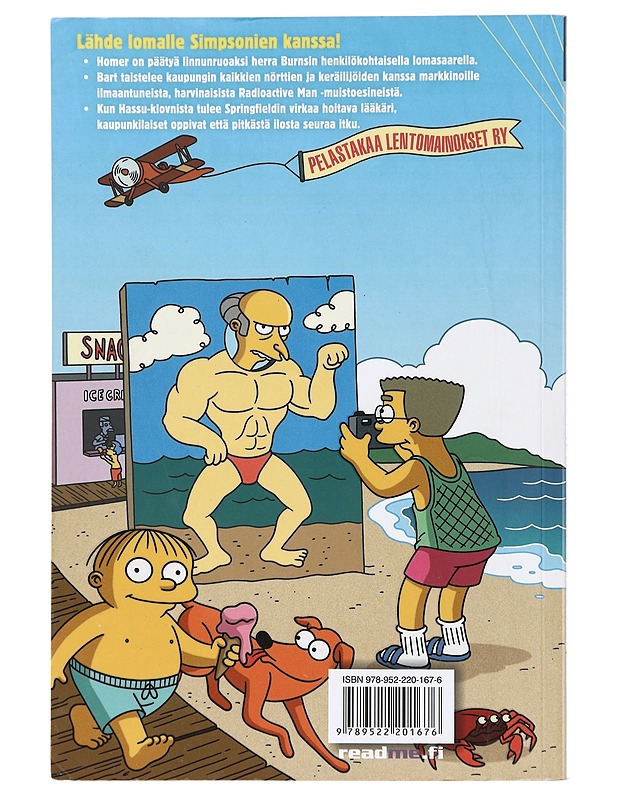 Simpsonit : rantalomalla - Groening, Matt - Sarjakuvat - 10105395081 - 1