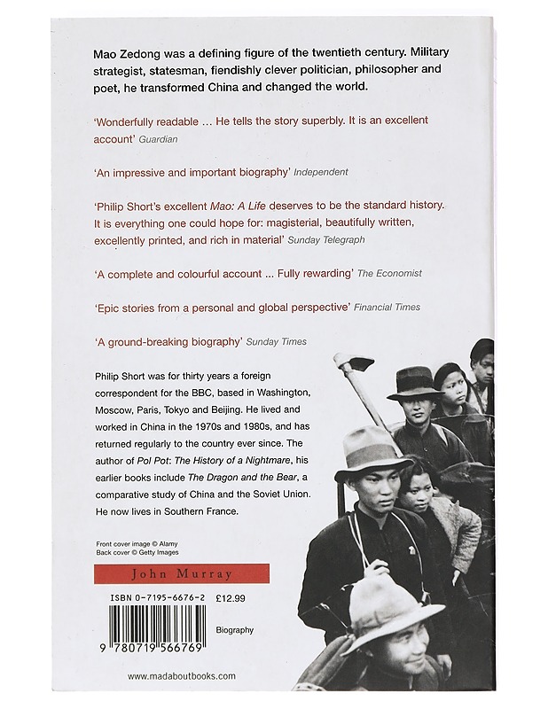 Mao : a life - Philip Short - Tietokirjat ja oppaat - 10105395108 - 1