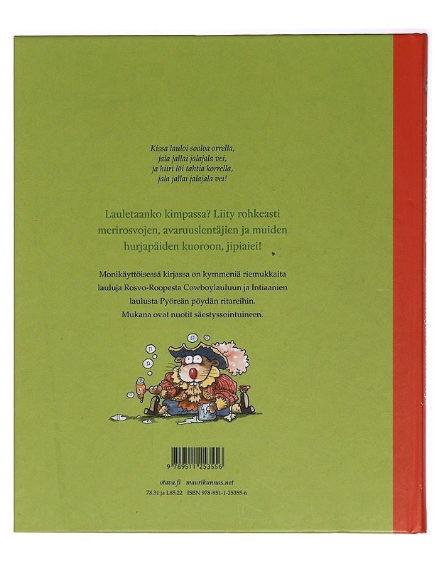 Seikkailijan laulukirja - Kunnas, Mauri - Lastenkirjat - 10105395107 - 1