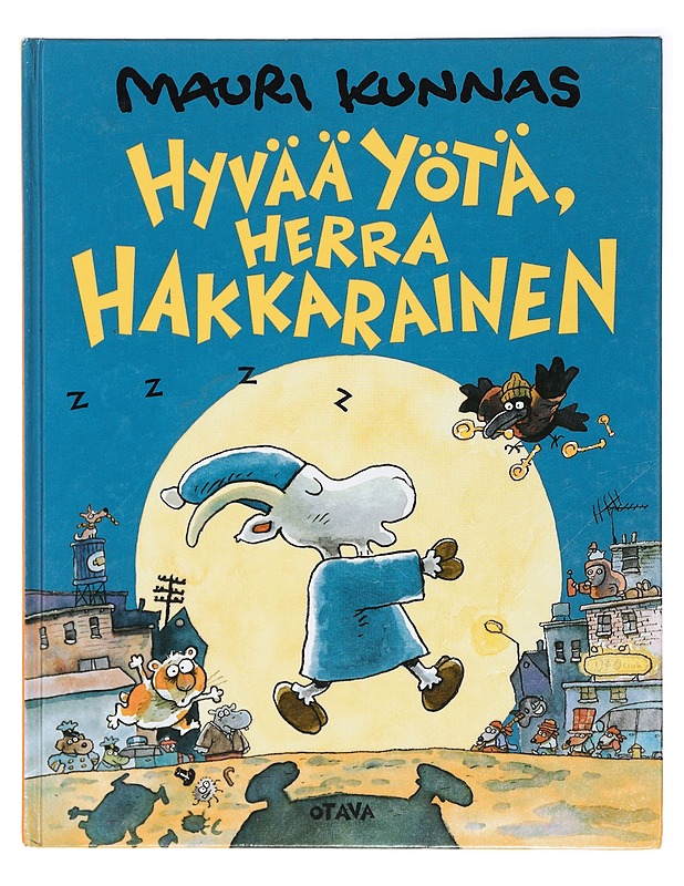 Hyvää yötä, herra Hakkarainen - Kunnas, Mauri - Lastenkirjat - 10105395115 - 0