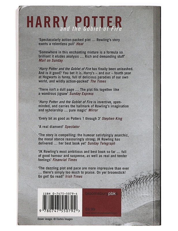 Harry Potter and the goblet of fire - Rowling, J.K - Fantasia- ja scifi - 10105395139 - 1
