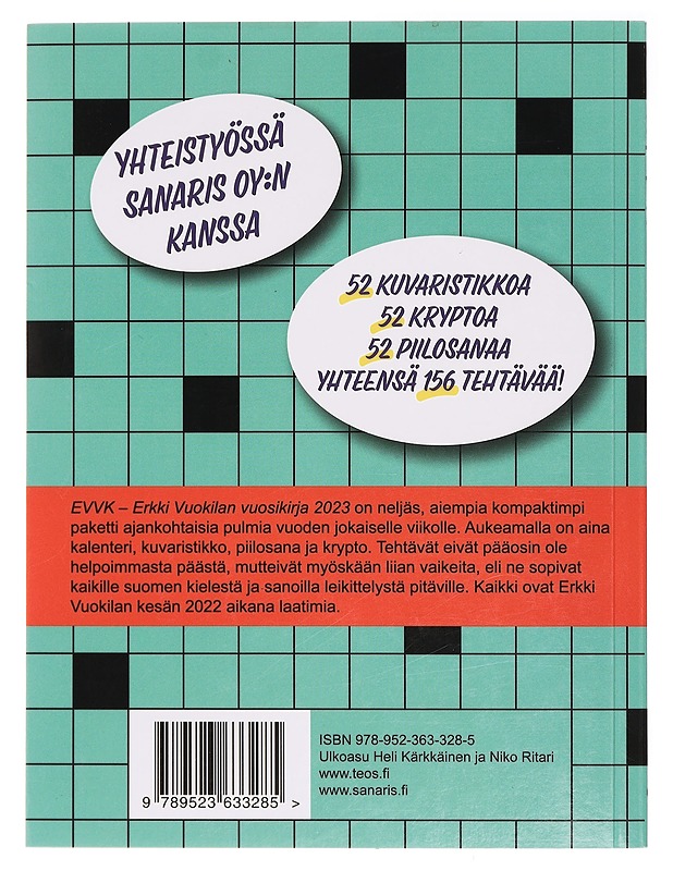 EVVK : Erkki Vuokilan vuosikirja 2023 - Erkki Vuokila - Tietokirjat ja oppaat - 10105395151 - 1