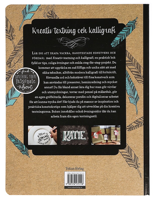 Kreativ textning och kalligrafi : [inspiration, tekniker & idéer till handtextade konstverk] - Kirkendall, Gabri Joy - Tietokirjat ja oppaat - 10105395172 - 1