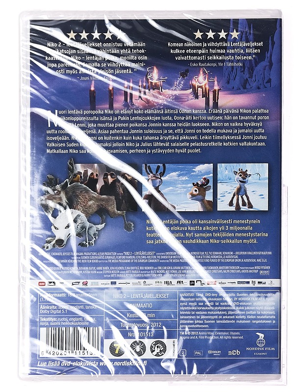 Niko 2 Lentäjäveljekset - DVD - DVD-elokuvat - 10105395197 - 1