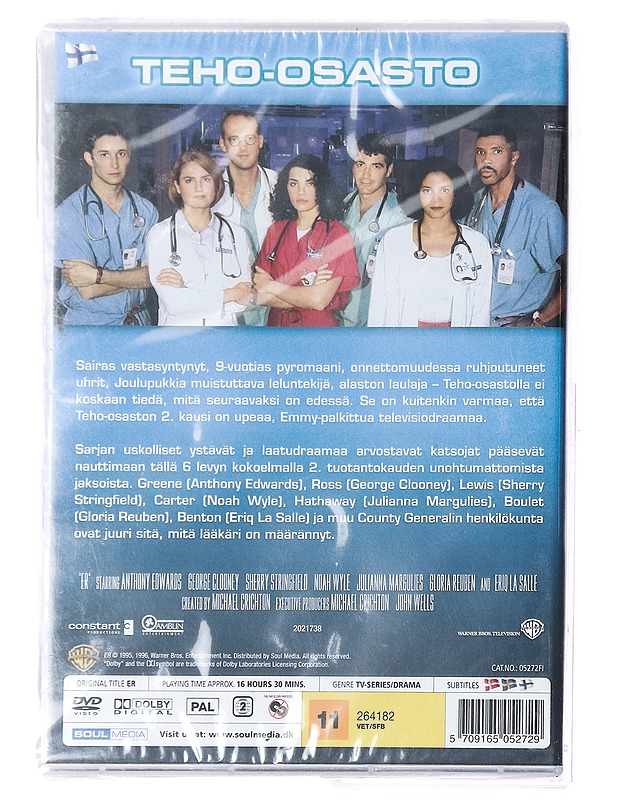 ER: Teho-Osasto - Toinen tuotantokausi - DVD - DVD-elokuvat - 10105395203 - 1