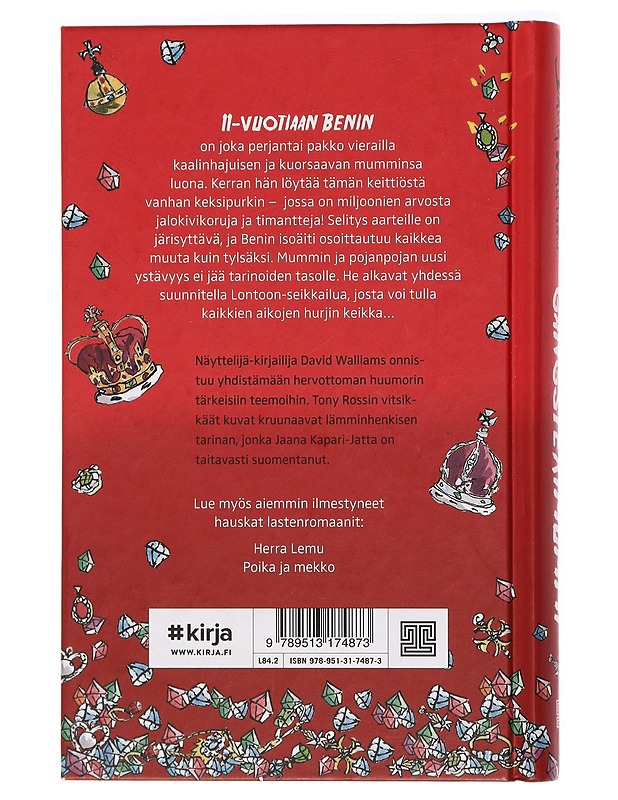 Gangsterimummi - Walliams, David - Lastenkirjat - 10105395207 - 1