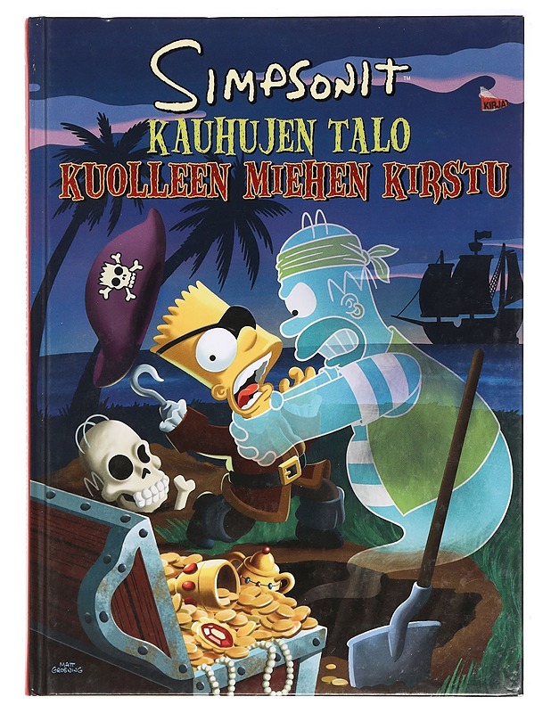 Simpsonit : Kauhujen talo ; Kuolleen miehen kirstu - Groening, Matt - Sarjakuvat - 10105395217 - 0