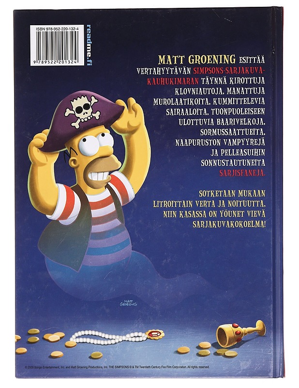 Simpsonit : Kauhujen talo ; Kuolleen miehen kirstu - Groening, Matt - Sarjakuvat - 10105395217 - 1