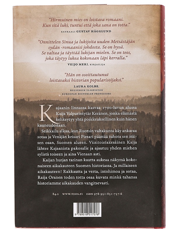 Kreivin aikaan - Raija Oranen - Romaanit ja novellit - 10105395247 - 1