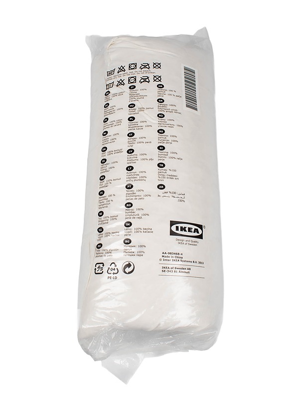 IKEA Fjädrar höyhentyyny, 40 x 65 cm - Tyynyt ja peitot - 10105395255 - 1