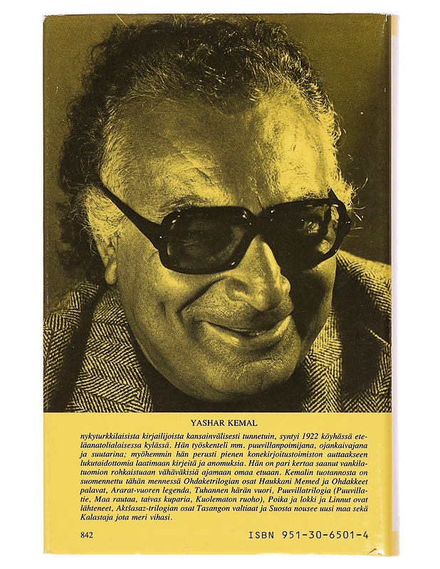 Kalastaja jota meri vihasi - Yashar Kemal - Romaanit ja novellit - 10105395308 - 1