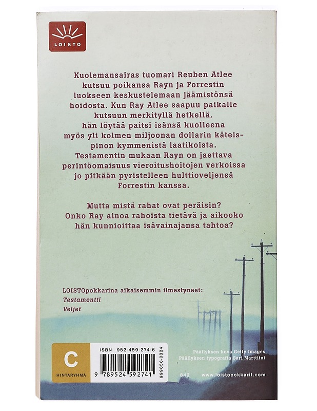 Kutsu - Grisham, John - Jännitys ja dekkarit - 10105395347 - 1