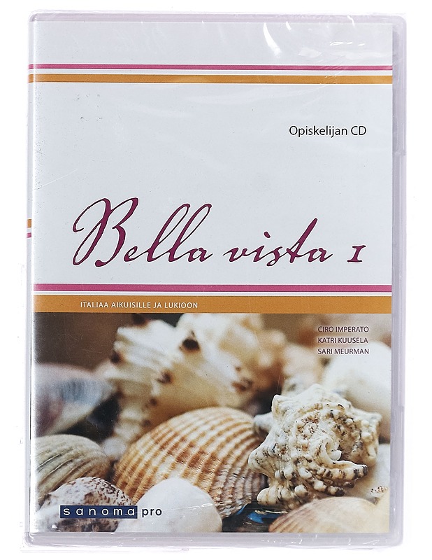Bella vista 1 - italiaa aikuisille ja lukion B3-kieleen - DVD - CD-levyt - 10105395351 - 0