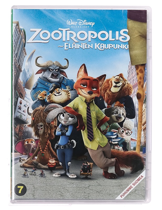 Zootropolis - DVD - DVD-elokuvat - 10105395371 - 0