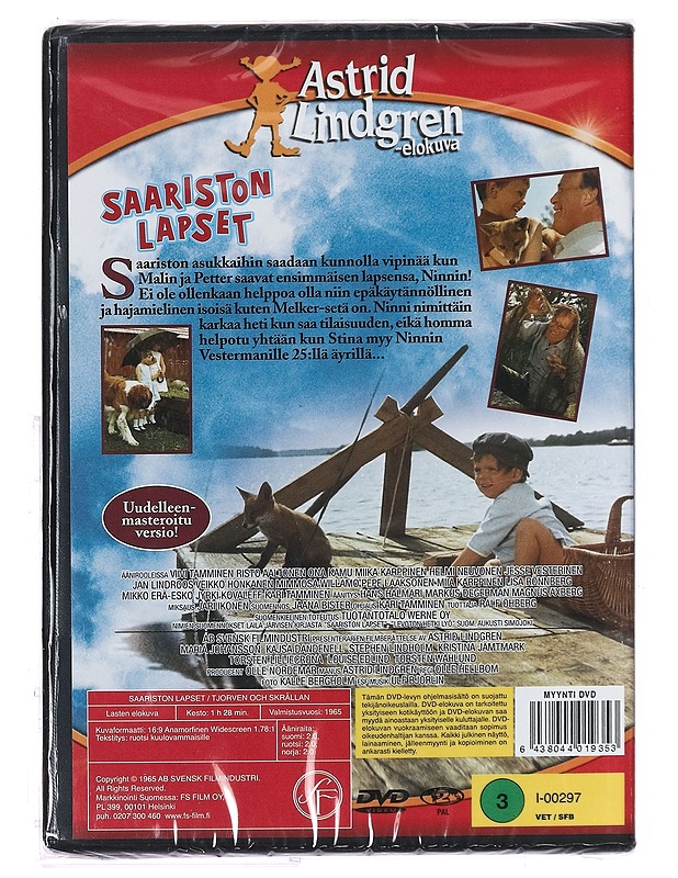 Saariston lapset - DVD - DVD-elokuvat - 10105395385 - 1