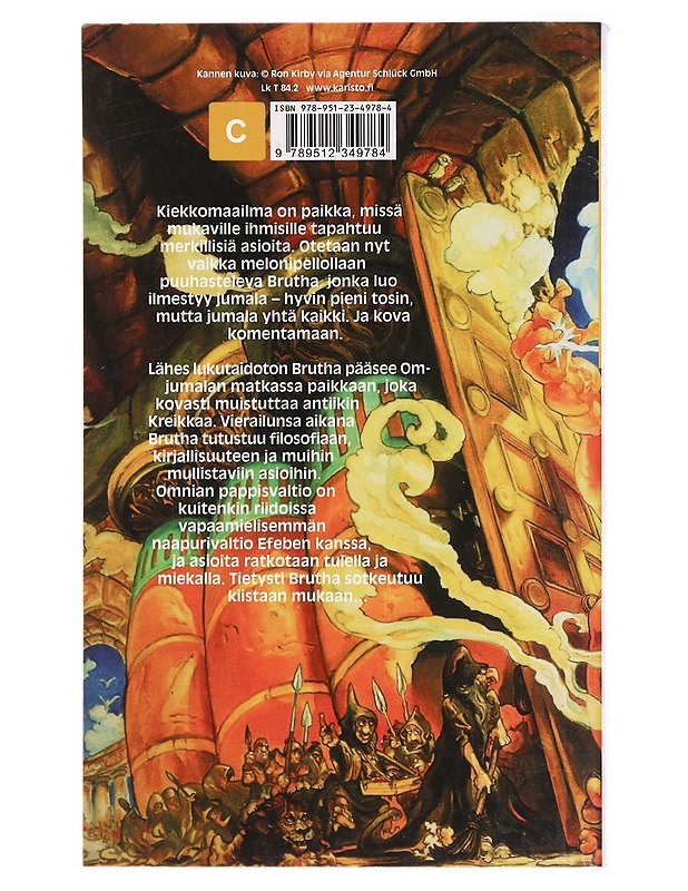 Pienet jumalat - Pratchett, Terry - Fantasia- ja scifi - 10105395412 - 1