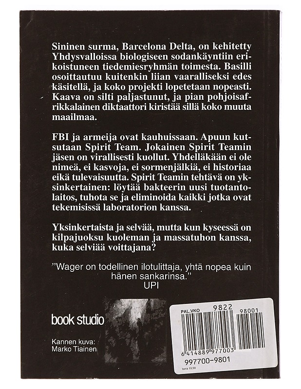 Sininen surma - Wager Walter - Jännitys ja dekkarit - 10105395417 - 1