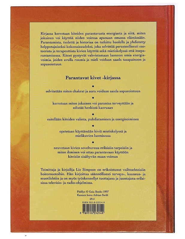 Parantavat kivet -Simpson, Liz - Tietokirjat ja oppaat - 10105395444 - 1