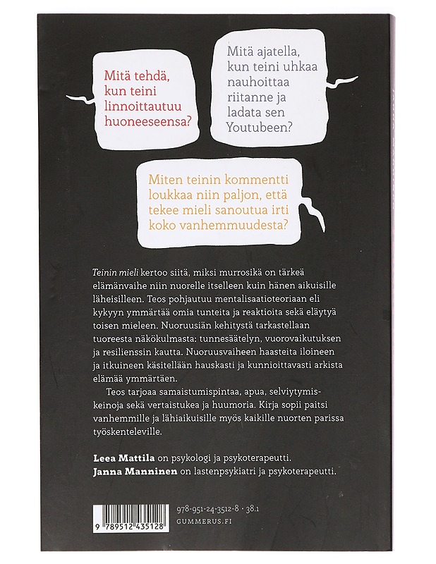 Teinin mieli : opi ymmärtämään nuorta - Stenvall, Leea - Tietokirjat ja oppaat - 10105395446 - 1