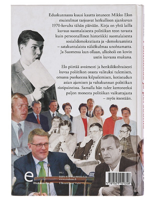 Politiikkaa ja persoonia - Mikko Elo - Elämäkerrat ja muistelmat - 10105395451 - 1