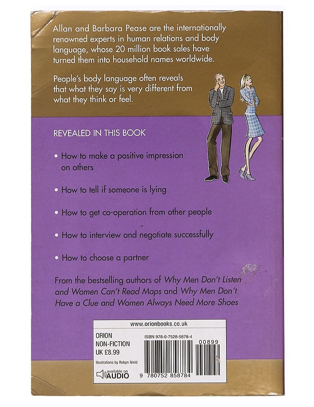 The definitive book of body language - Pease, Allan - Tietokirjat ja oppaat - 10105395461 - 1