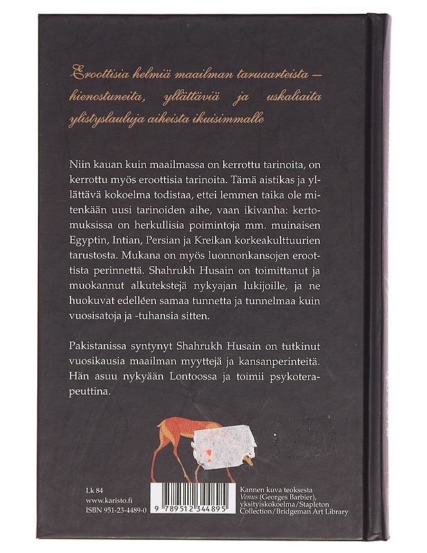 Eroottisia myyttejä ja legendoja - Shahrukh Husain - Kaunokirjallisuus - 10105395471 - 1
