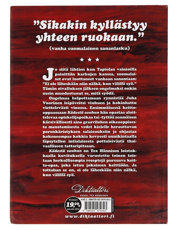 Kädestä suuhun : keitto-opas. osa 1 - Vuorinen, Juha - Ruokakirjat - 10105395473 - 1